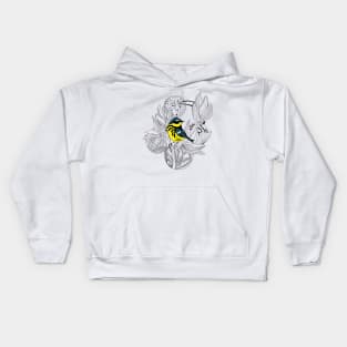 Magnolia Warbler Kids Hoodie